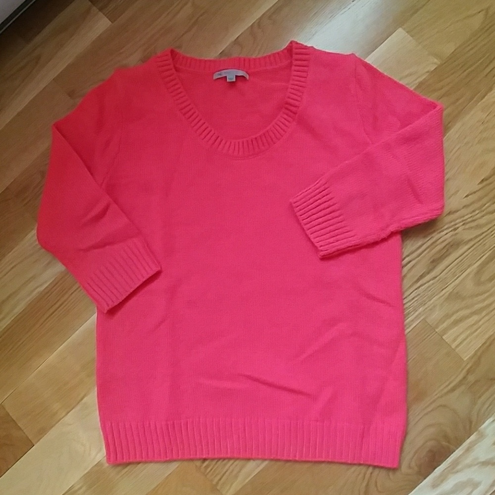 Neon coral Gap sweater